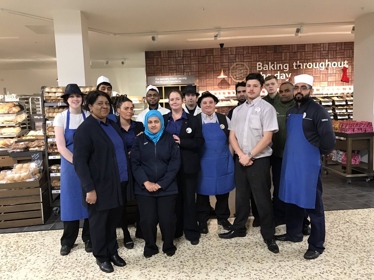 Service huddle this morning gearing up ready to start the day! @RCFtescotweet @TashHammond