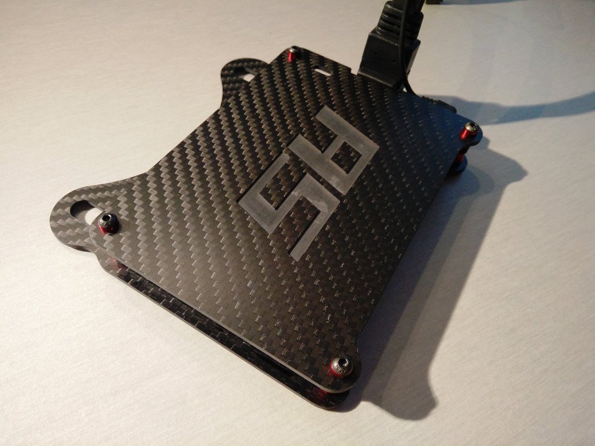 Astroxyn's tweet image. Proto LCD 5'' for MiGE, CSW v2 ... (HDMI+USB) for Z1 or JRT soft. #simracing #asdesign