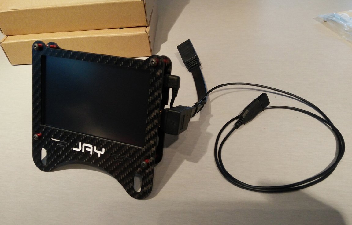 Astroxyn's tweet image. Proto LCD 5'' for MiGE, CSW v2 ... (HDMI+USB) for Z1 or JRT soft. #simracing #asdesign