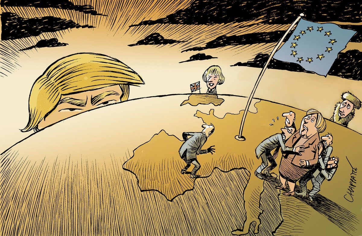 Image result for trump europe cartoon