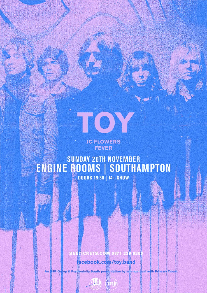 FEVERtheband's tweet photo. Come on down to @EngineRoomSoton tonight where we'll be playing with @thebandtoy &amp; @JC_FLOWERS_! - we're on at 8pm. SUNDAY FUNDAY x https://t.co/rsBlYC8erv