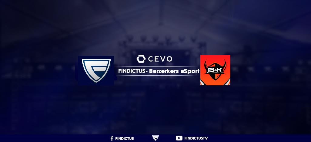 We will face Berzerkers eSport at 18:45 CET on @cevo #windictus #esportsfi