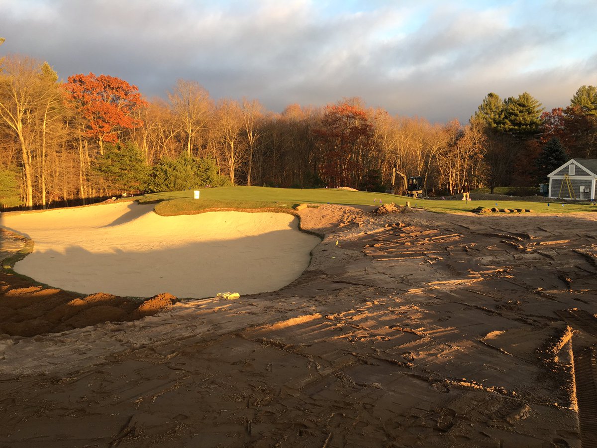 <a href="/TPCBoston/">TPC Boston</a> <a href="/TPCBostonAGR/">TPC Boston Agronomy</a> Making the final push on the new 13th Green this chilly Sunday