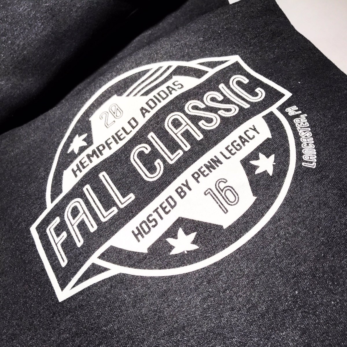 FallClassicNews's tweet photo. Final Day to get your #HAFC2016 tournament tees &amp; apparel - available at all field venues while supplies last! https://t.co/zPKxAlklJT