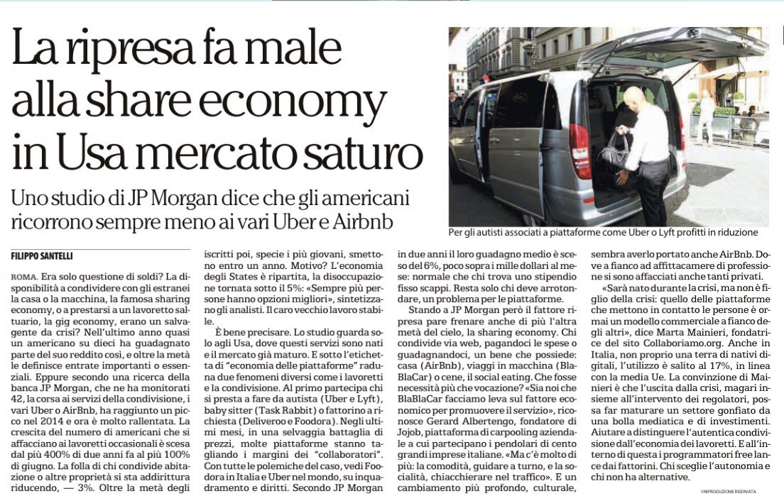 EpistemeMI's tweet photo. Dagli USA, #sharingeconomy: bolla, "fad" figlia della crisi o  mutamento culturale che si avvia alla sua fase matura? https://t.co/gRs9KRdkhu