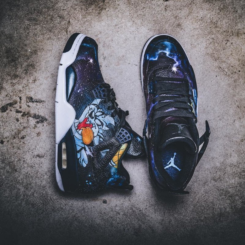 space jam shoes custom