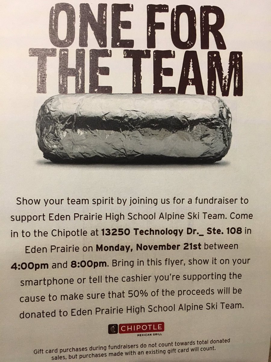 EP_FanSection's tweet photo. 🚨Make sure to head over to chipotle tomorrow and show the cashier this flyer to support EP Alpine🚨 https://t.co/jOAlvbzxEV