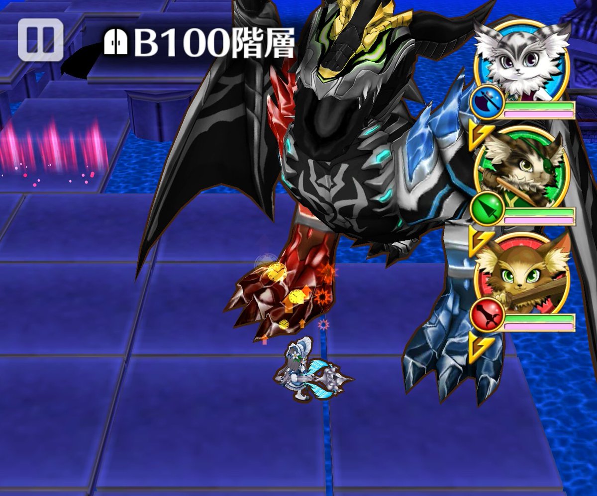 白猫 無限ダンジョン100階ボス ティアマト 攻略 弱点 おすすめキャラ 白猫まとめmix