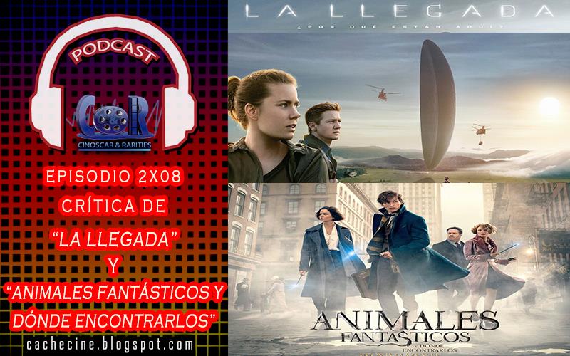 CinoscaRarities's tweet photo. EL PODCAST DE C&amp;R 2X08 | "LA LLEGADA (ARRIVAL)" y  "ANIMALES FANTÁSTICOS Y DÓNDE ENCONTRARLOS" 59 min sin spoilers https://t.co/u0BPaxy6BX https://t.co/YWVVeMaIsd
