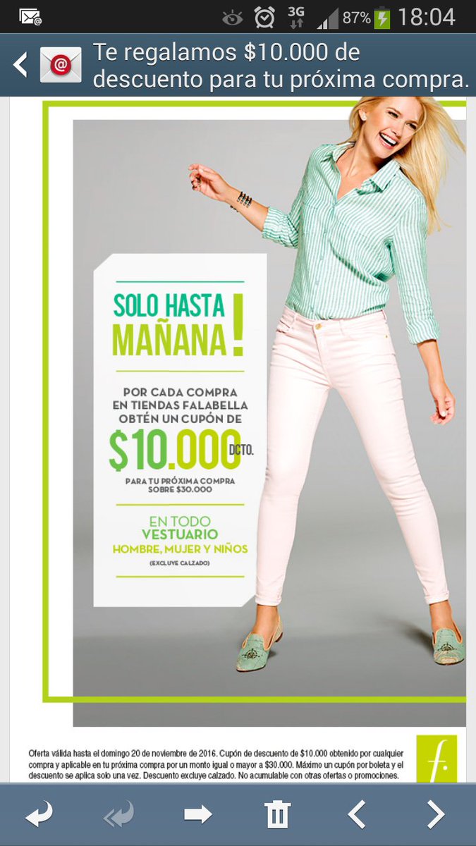 CordovaPuga's tweet photo. @CMRchile @CMRayudacl publicidad engañosa no estan dando el cupón de descuento de $10.000 https://t.co/swtCl3Xbgo