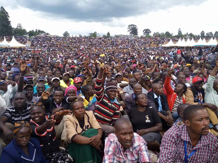 CCMPartyKE's tweet photo. Bomet IAAF Stadium. @skmusyoka @MoiGideon @IsaacRutoGov @Nicksalat @GovernorRanguma @JohnMbadi &amp; @MusaliaMudavadi All present! https://t.co/7feGB1GVqF