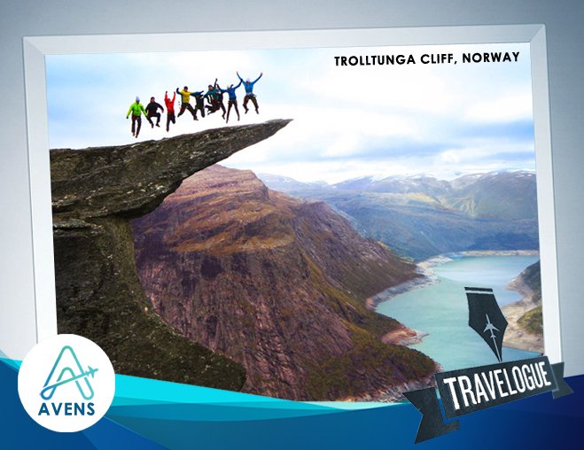 #Avenstravelogue : Trolltunga cliff, Norway