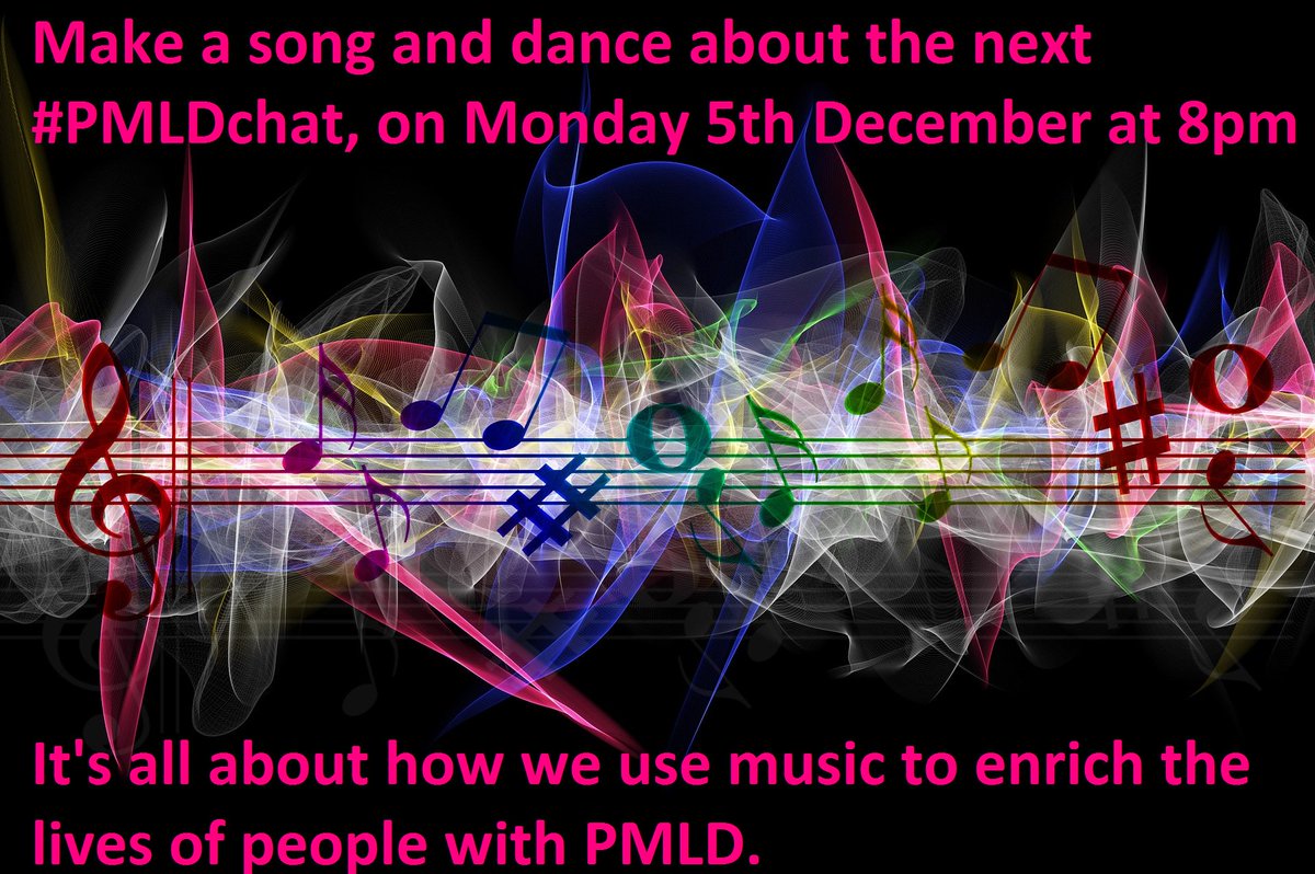 PMLDchat's tweet photo. Make a song and dance and share with anyone you know who might have some insight to share or insight to glean! :-) #PMLDchat https://t.co/wAGzX56hy5