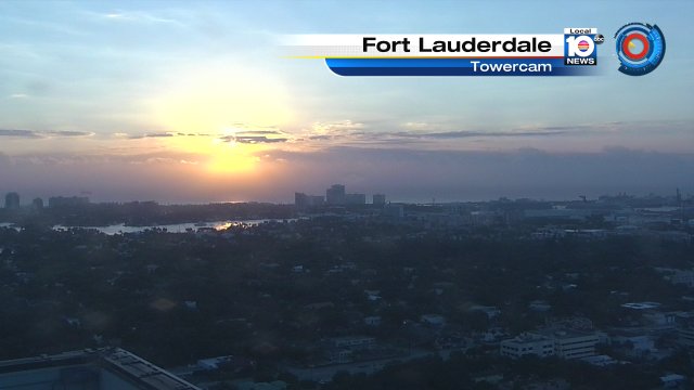 Cold front is sweeping thru with temps dropping into the low 60s. Today's Forecast Hight 77° #HappySunday #Flwx https://t.co/lSmgc0fduI