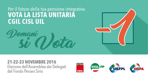 Lista Cgil Cisl Uil tweet media