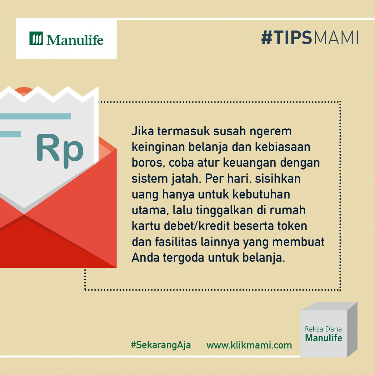 ManulifeRD's tweet photo. Gimana, tertarik nyoba #TIPSMAMI ini? :) #SekarangAja https://t.co/9xbrUgB3lx