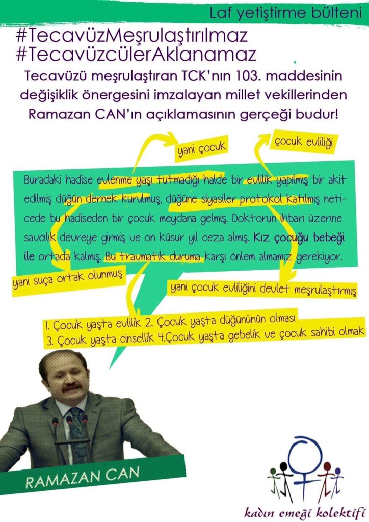 #20KasımDünyaÇocuklarGünü
#TecavüzMeşrulaştırılamaz