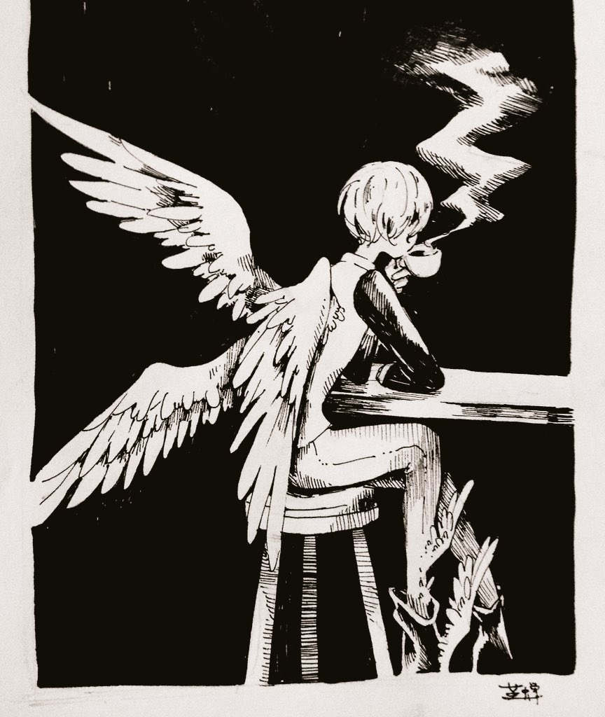 #創作クラスタ冬の巡礼祭 
こんな絵を描いてます。たまに小話のせます 