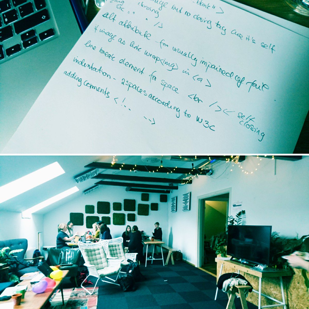 MarketaMarketer's tweet image. Marketa Programmer 1.0. Great Sunday with @PinkProgramming in #Malmö  #codingforwomen