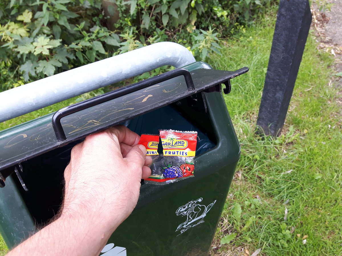 Where it belongs instead of the streets or worse, ending up in plasticsoup! #zwerfie