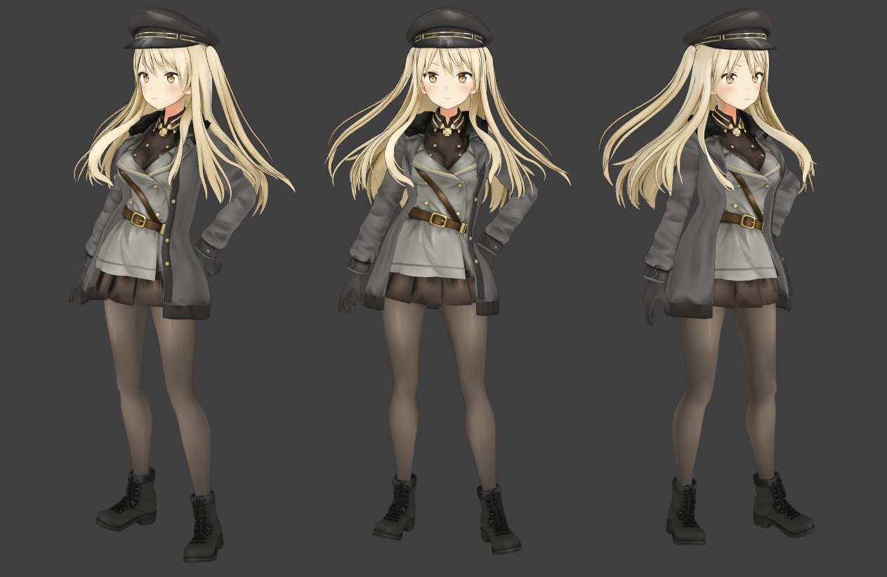 雨谷怜様 「BAND of SISTERS」表紙の女の子 ガレージキット