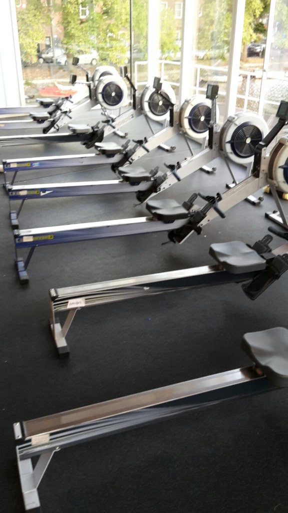 Ergohead's tweet photo. Storm? Vaarverbod? Dan indoor roeien! #codegeel #ergohead #concept2 https://t.co/9Ab9Br0BCQ