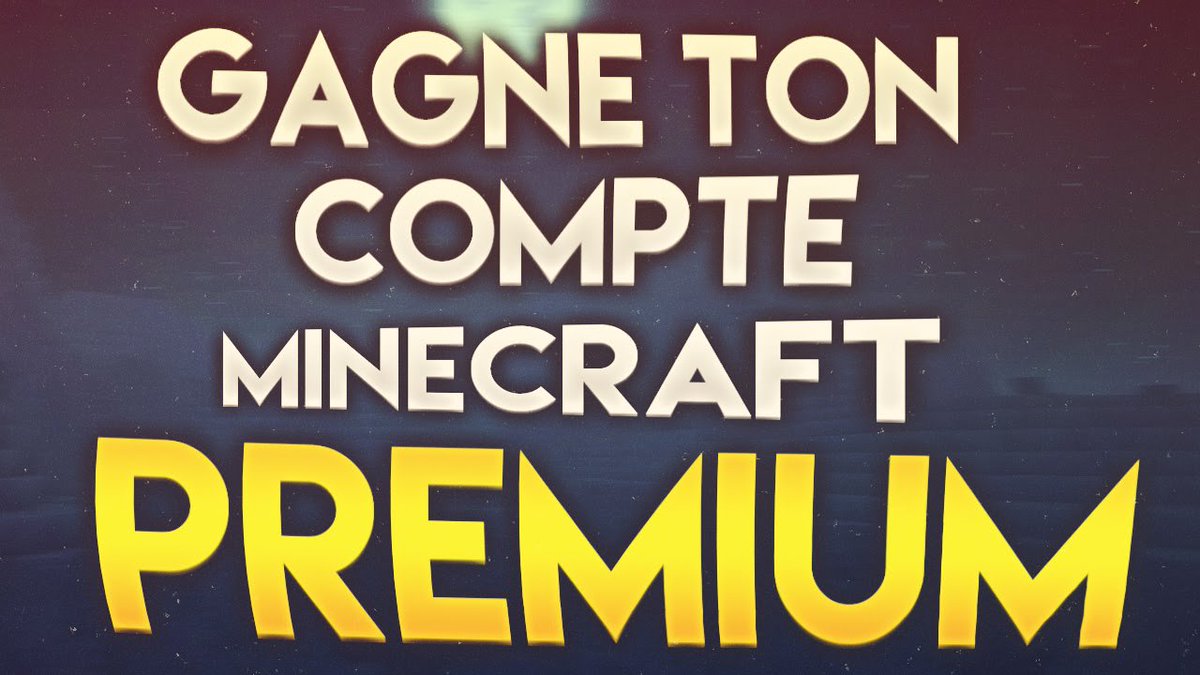 OceansPorn's tweet photo. 🎁 #CONCOURS 🎁

- Gagne ton Compte Minecraft PREMIUM (VIP sur Epicube) 🎮

#RT + Follow ⏩ @OneConcours + @macbaloo77 ⏪

⏲ TIRAGE à 200 RT! https://t.co/i6BDrgPwCK