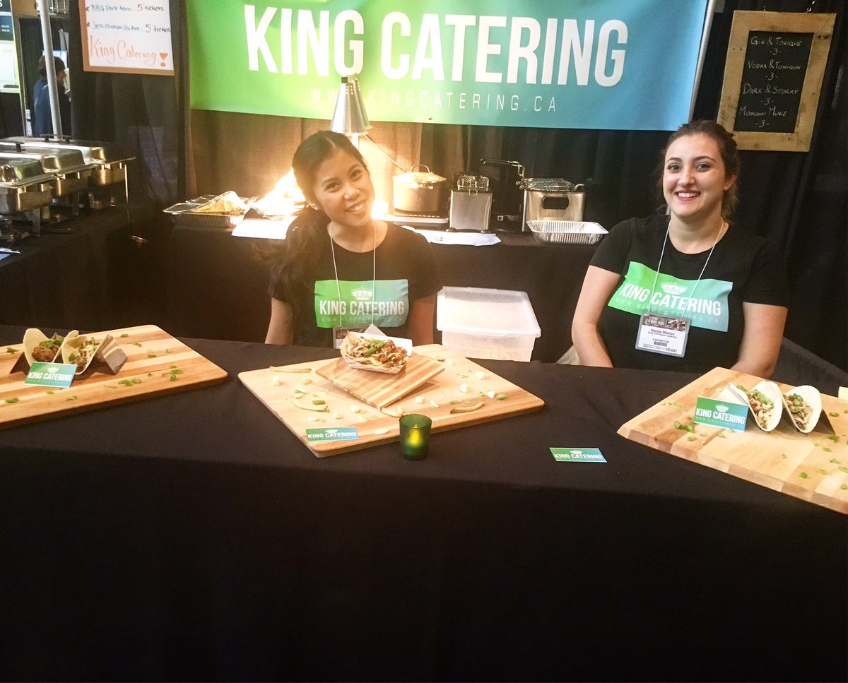 kingcateringTO's tweet photo. Last Day  @GFWE come checkout your favourite Caribbean Caterer! #toronto #catering #jerk #gravy #poutine #jerkchicken #tacos https://t.co/fsiQvNAEyk