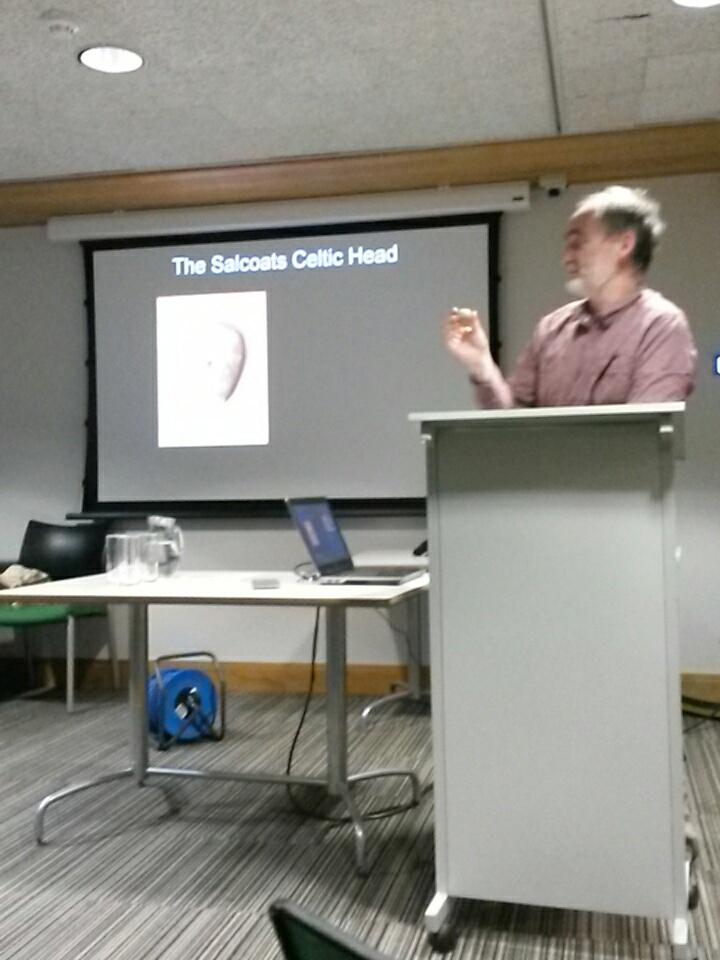 mgknight24's tweet photo. Niall Sharples and the Salcoats #celtic head! A great throwback to @julia_farley Hexham heads yesterday #objectstory https://t.co/lJxIa1gYtO