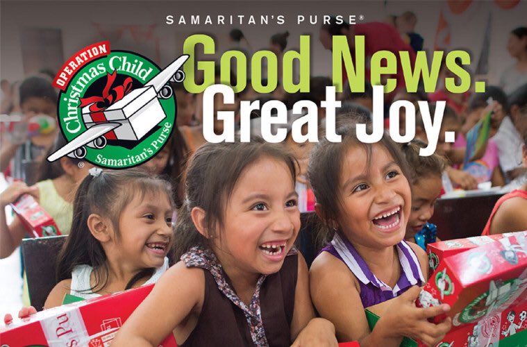 FBCMountVernon's tweet photo. Don't forget to bring your Operation Christmas Child shoeboxes with you this morning if you've been able to put one (or more) together! https://t.co/MTilpptlla
