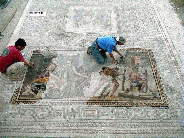 #Zeugma Museum, Gaziantep, Southeastern Anatolia. Biggest mosaic museum in the world.