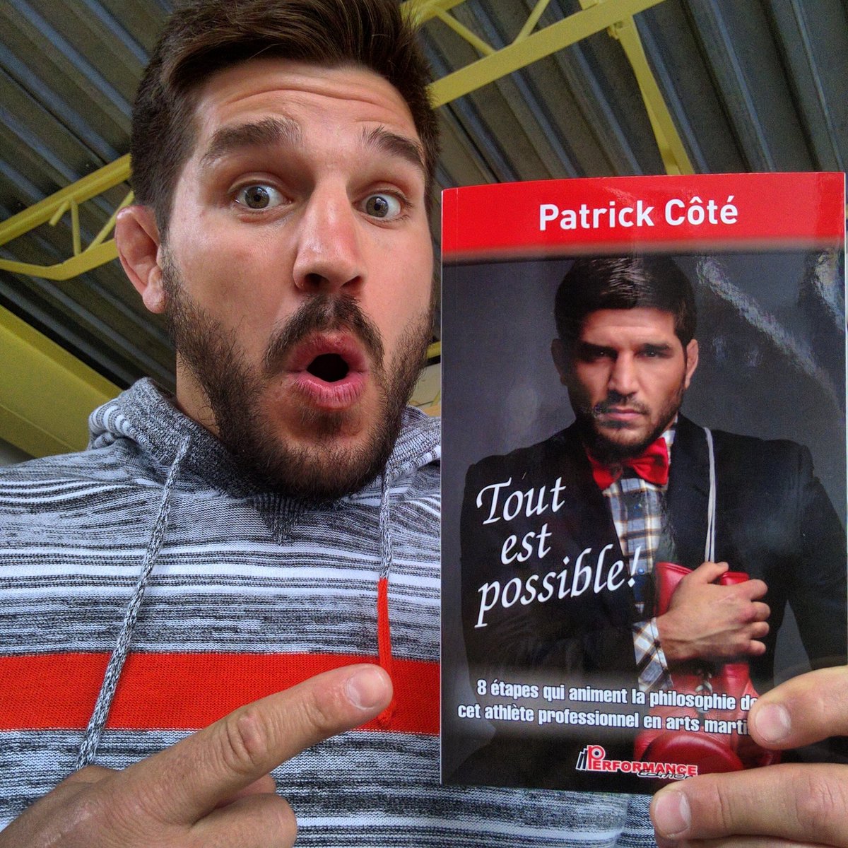 patrick_cote's tweet photo. Venez me voir au salon du livre de Montréal aujourd'hui dès 14h :) #ToutEstPossible https://t.co/xzESBfKlxd