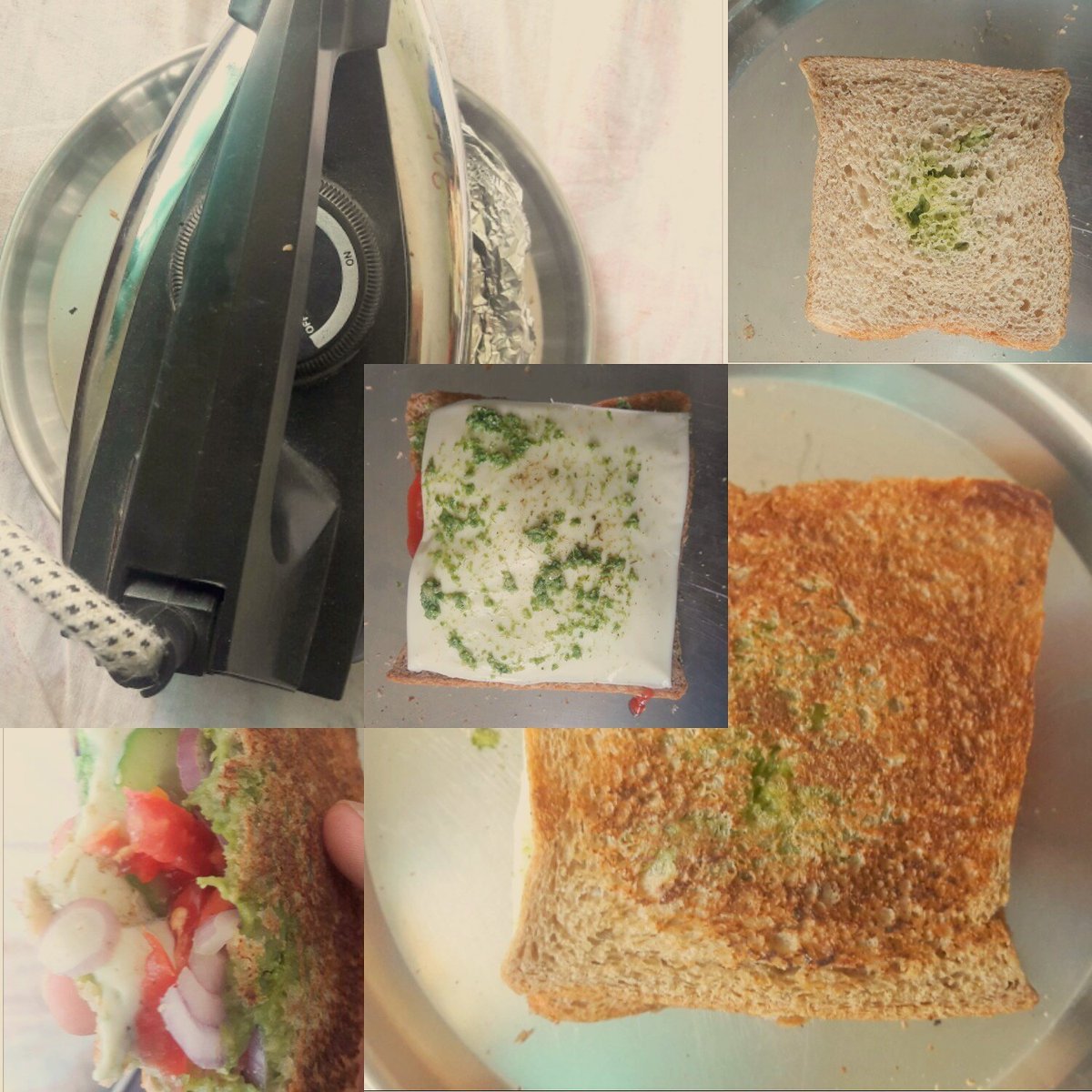 rekhu432's tweet photo. Tried making cheese toast sandwhich Iron and yes, it was awesome!
Thank you #Clicknetwork for this amazing hack! 😘😘 https://t.co/eay9KPAT0c