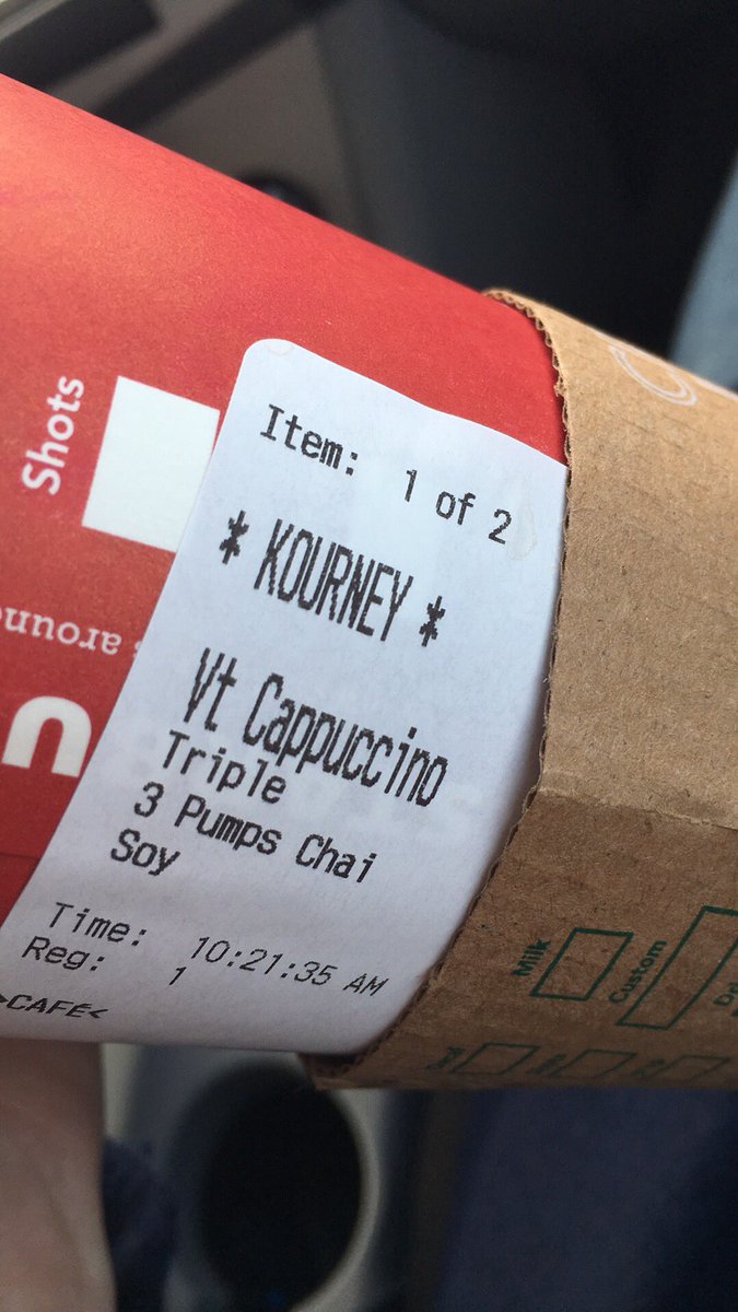 PT_bunny's tweet photo. I like how I'm now a Kardashian, with no tea, no shade #starbucks https://t.co/McoltGnbOM