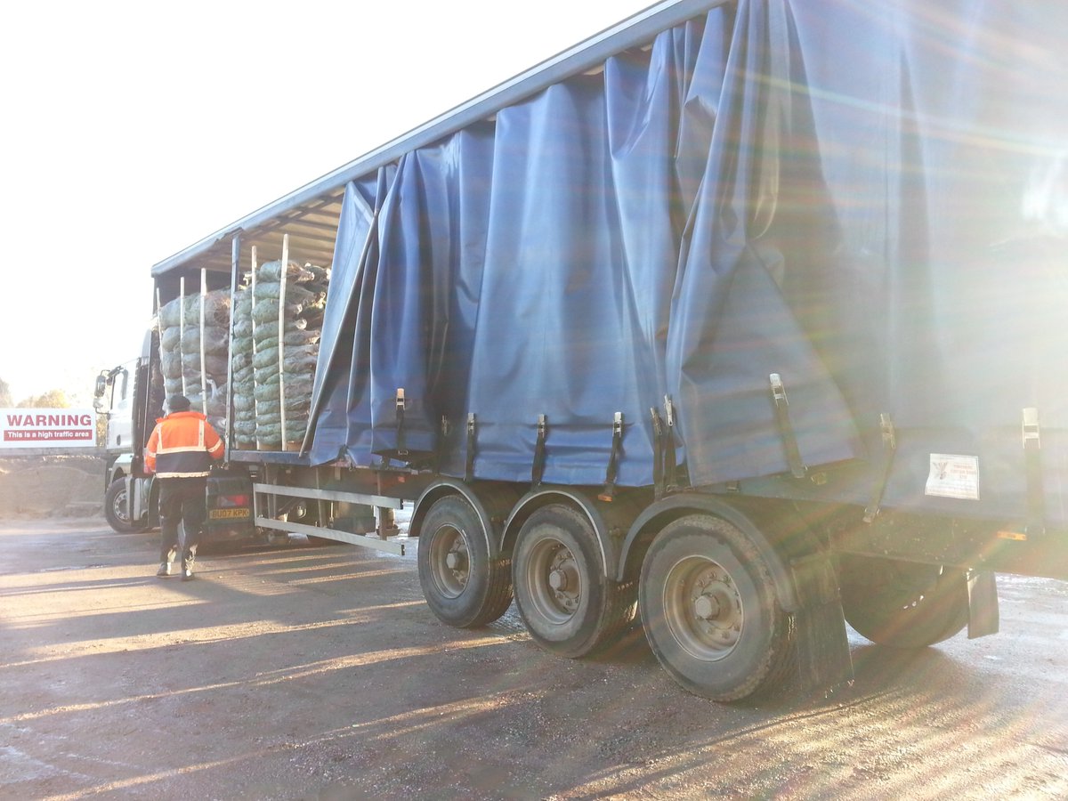 Gleaveshgc's tweet photo. Christmas Trees are on their way and will be arriving with us in the morning for us to display and then ready for sale on Tuesday - ho ho ho https://t.co/QnAQuqeZzz