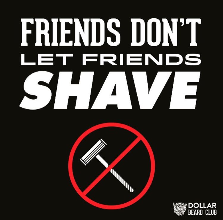 thebeardclub's tweet photo. Be a Great Friend! #DollarBeardClub https://t.co/yWErHD6d9w