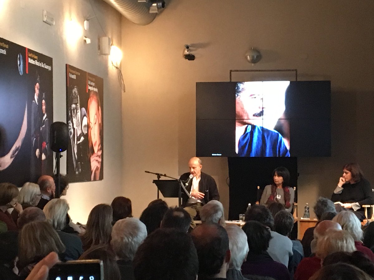 FestdellaMente's tweet photo. Al via l'incontro con Giuseppe Cederna e Paola Farinetti dedicato a #GianmariaTesta, in corso ora a @BOOKCITYMILANO
#FdM16 #BCM16 https://t.co/tfY7qbArrg