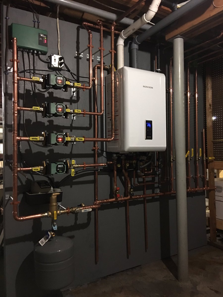 H20HeatingInfo's tweet photo. After a 12 hour day pictured here is a perfect #Navien combi boiler installation. #loveurwaterheater #Navienexperts #CTheat @NavienTankless https://t.co/7slshyBrWq