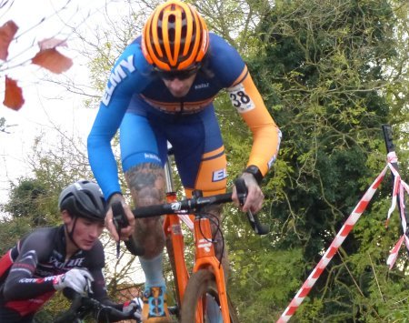 BCreports's tweet photo. Grant Martin took his seventh win of the Eastern Cyclo-Cross League in Diss yesterday. Our report is here: https://t.co/ecFuex98Hs https://t.co/ix4uN4zRWy