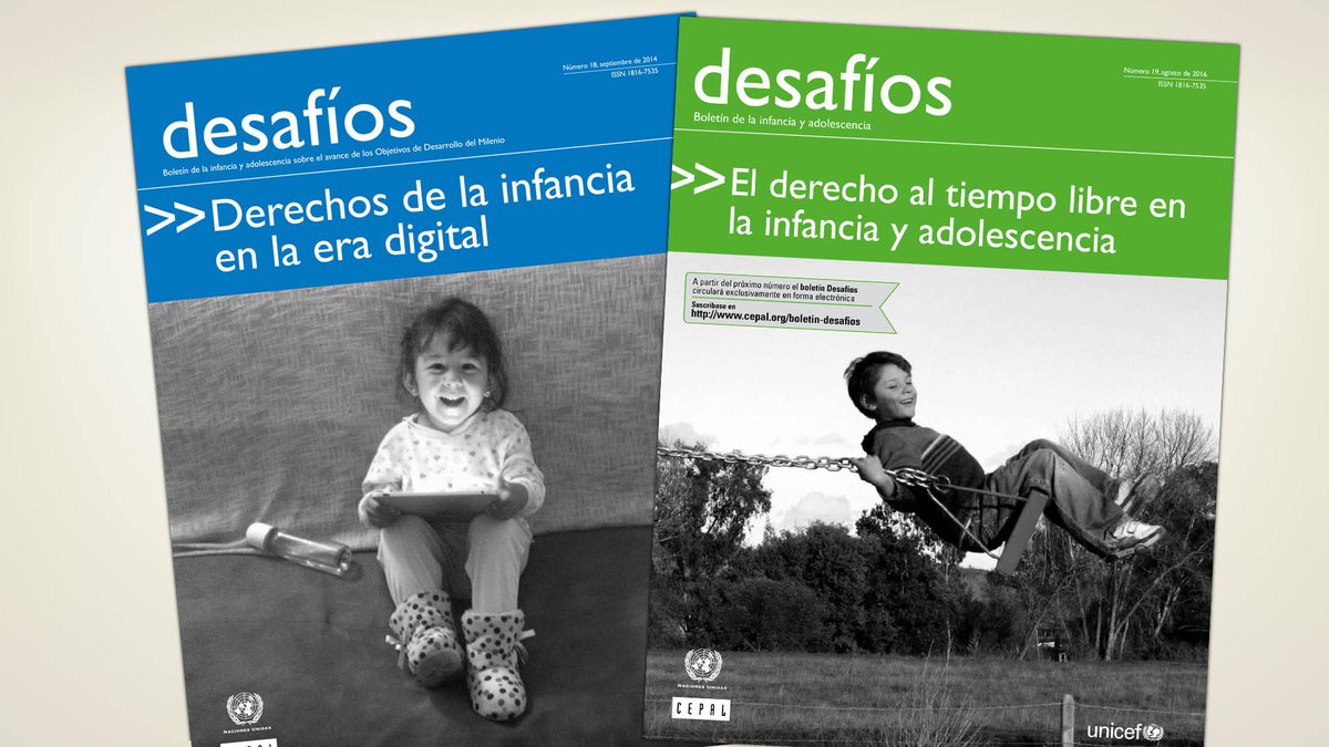cepal_onu's tweet image. Conoce el Boletín Desafíos sobre infancia y adolescencia en #ALC, una iniciativa de #CEPAL y @uniceflac: bit.ly/2fugS1f #Agenda2030