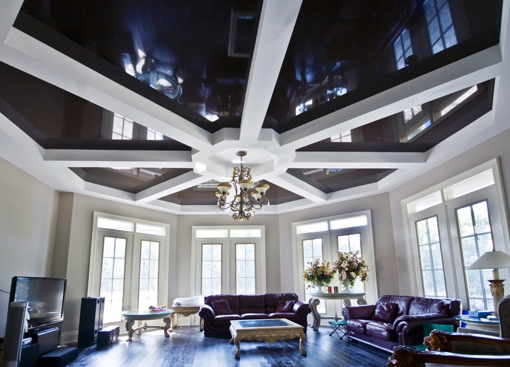 Laqfoil's tweet photo. Add a luxurious feel to your home with Laqfoil #stretchceiling https://t.co/3IaeZPTQ22 https://t.co/GrFrWVRHTd