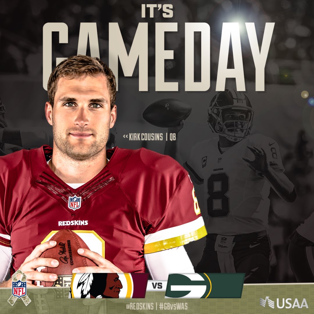 Commanders's tweet photo. Ready to take the night by storm. #HTTR #GBvsWAS #SNF https://t.co/KNJiSAiqIK