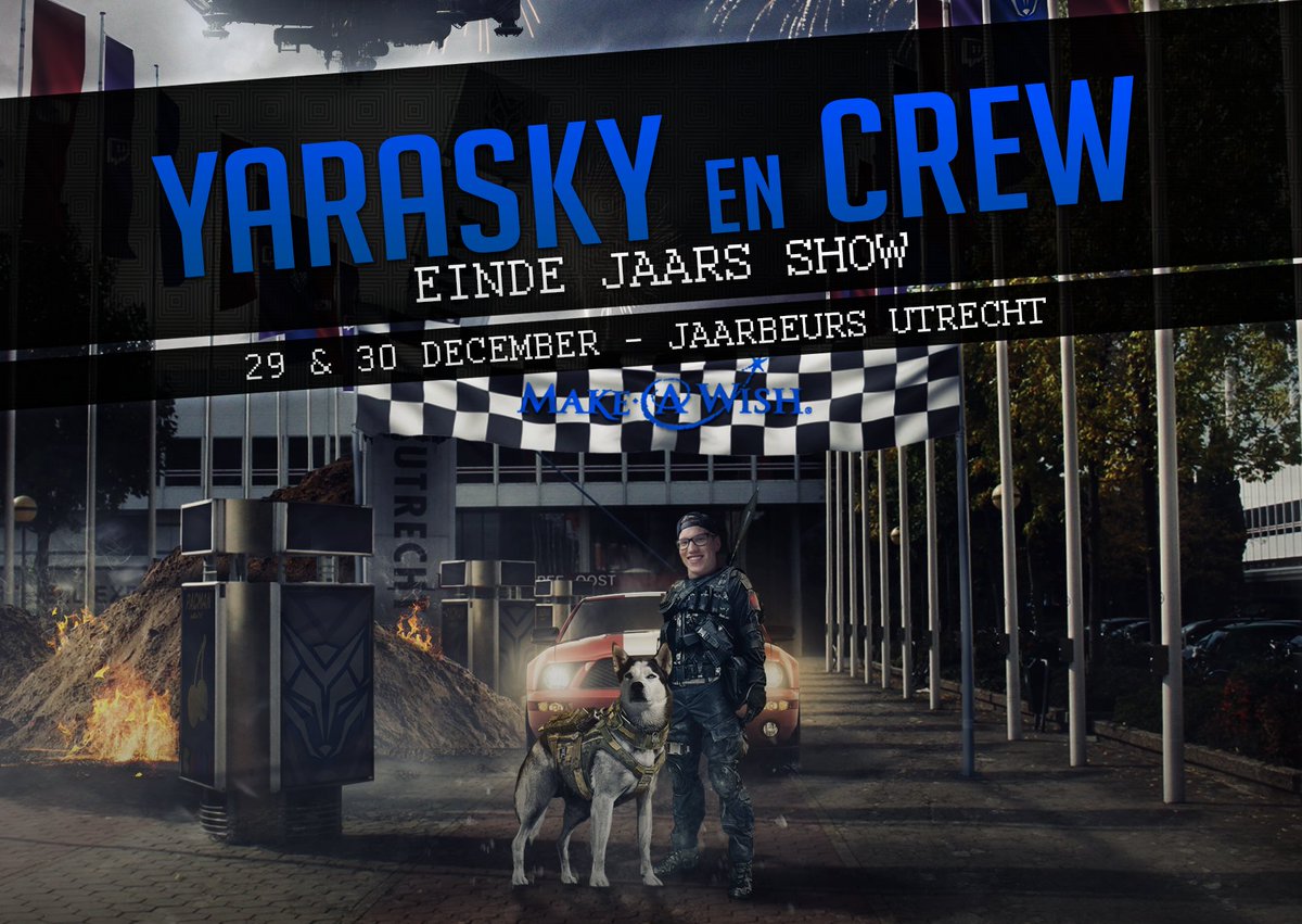 Op 29 &amp; 30 December sta ik samen met Santino en Linda in de Jaarbeurs voor een live YouTube show, voor tickets: goo.gl/OuEXAQ