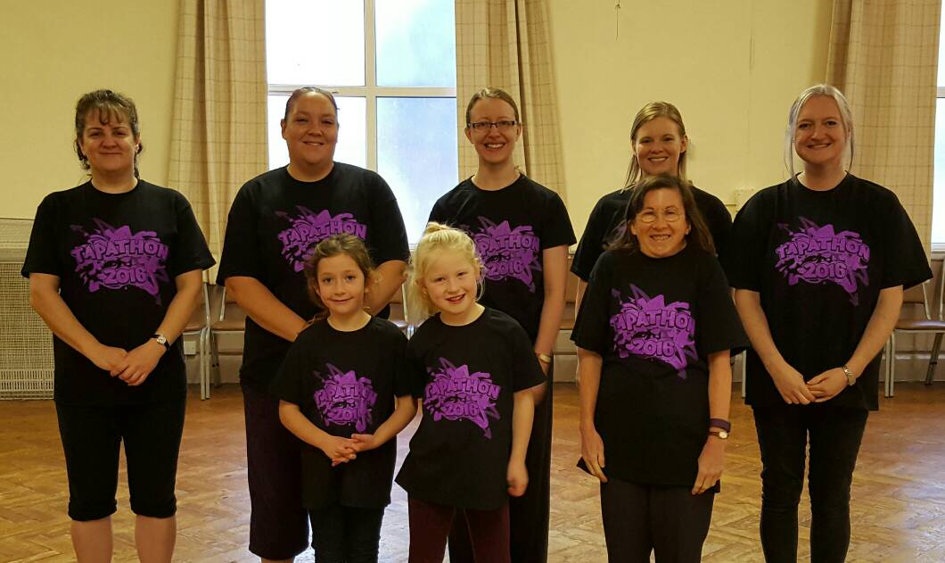 UnitedDance2's tweet photo. Congratulations to our #Tapathon dancers who took part in today's world record attempt for #childreninneed2016 https://t.co/tqc6k6tS9M