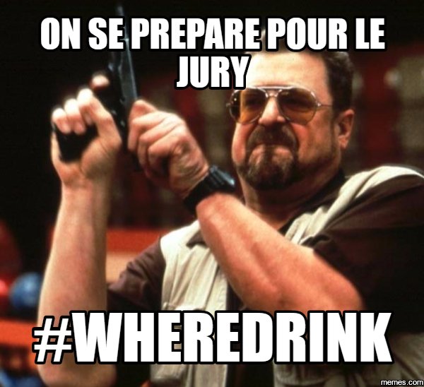 WhereDrink's tweet photo. Nous on est prêt ! #swtours #WhereDrinke https://t.co/JDumvoS83X