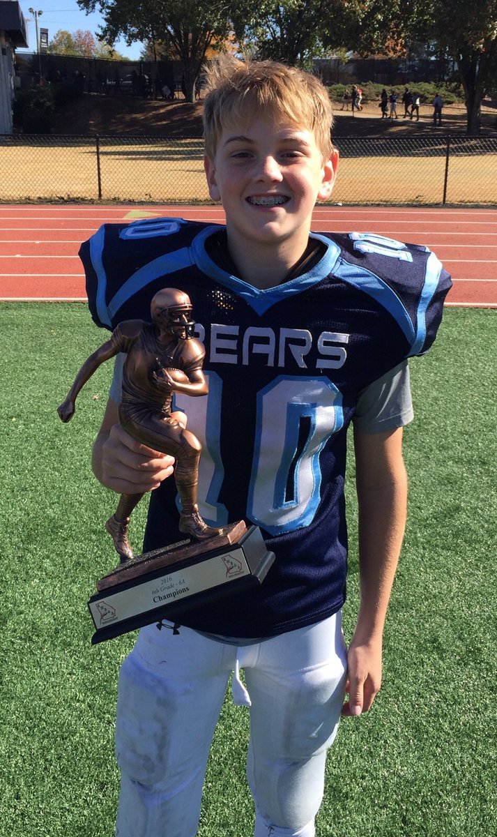 Congrats to the state champion 6th grade Cambridge Bears!