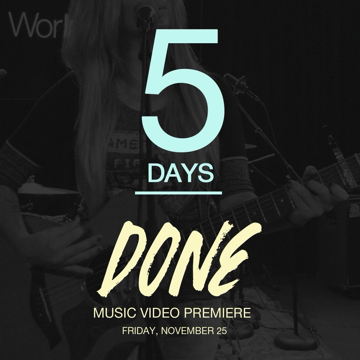 Muse_Mafia's tweet photo. 5 more days people. FIVE MORE DAYS. @JessMeuse #DoneMusicVideoPremiere https://t.co/NU3xYQgTp9