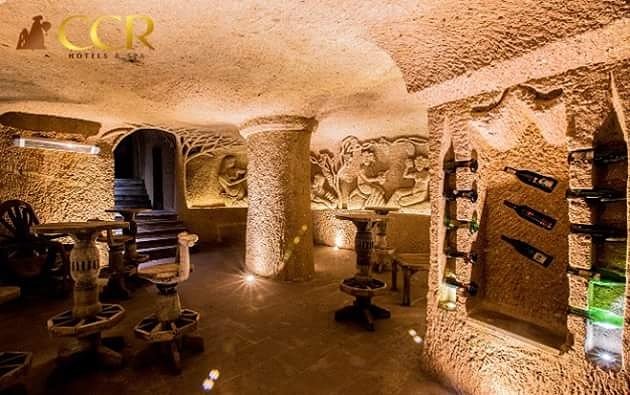 CcrHotelsSpa's tweet photo. Wines of Turkey and the world is a special cave place.

#CCRHotels #Cappadocia #Kapadokya #Uçhisar #WineCellar #wine #winelover #hotels https://t.co/72wghfWKiF