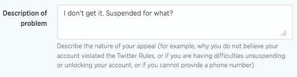 Are you #forreal or are you #kidding me? Suspended for what? November 20, 2016