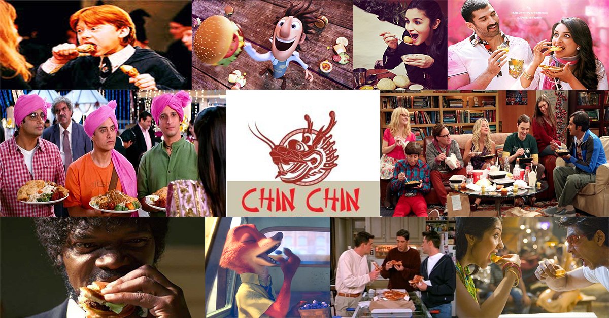 chinchinsmh's tweet photo. There has always been a romance between cinema and food. How has that romance changed your experience?
#ChinChinArmy#BollywoodFoodie#OrderNw https://t.co/fnnJ1MJD68